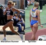 Marathon Runner vs Sprinter